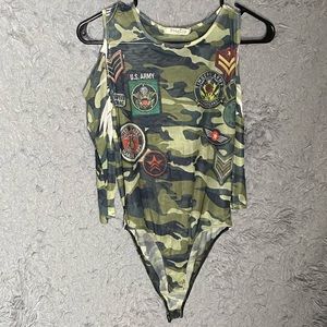 Camo Body Suit